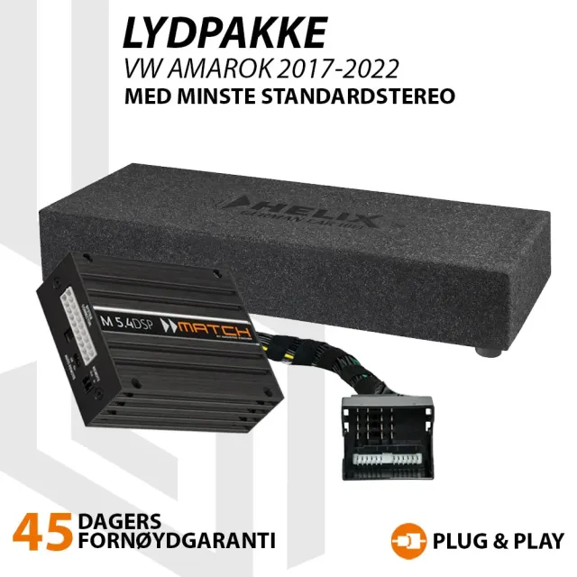 Match Lydoppgraderingspakke VW Amarok