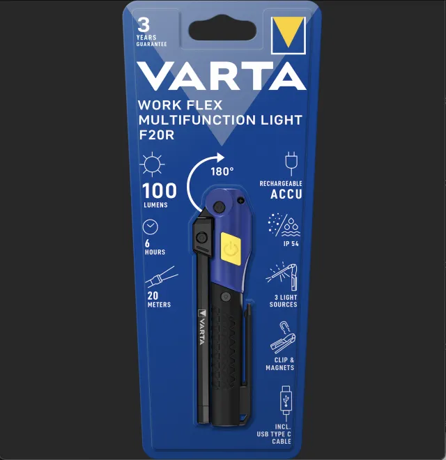 Varta Work Flex  multifunksjone  Lys