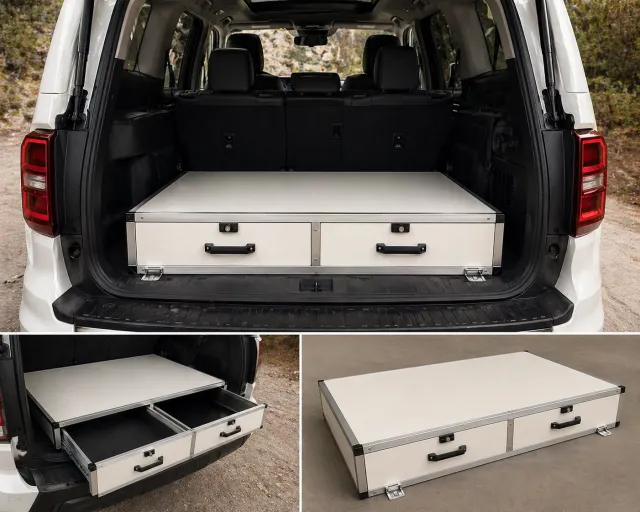 2 skuffer Land Cruiser 20-30 CM høyde