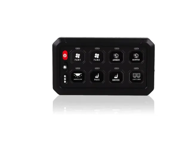 MK 8 bryterpanel med strømfordeling