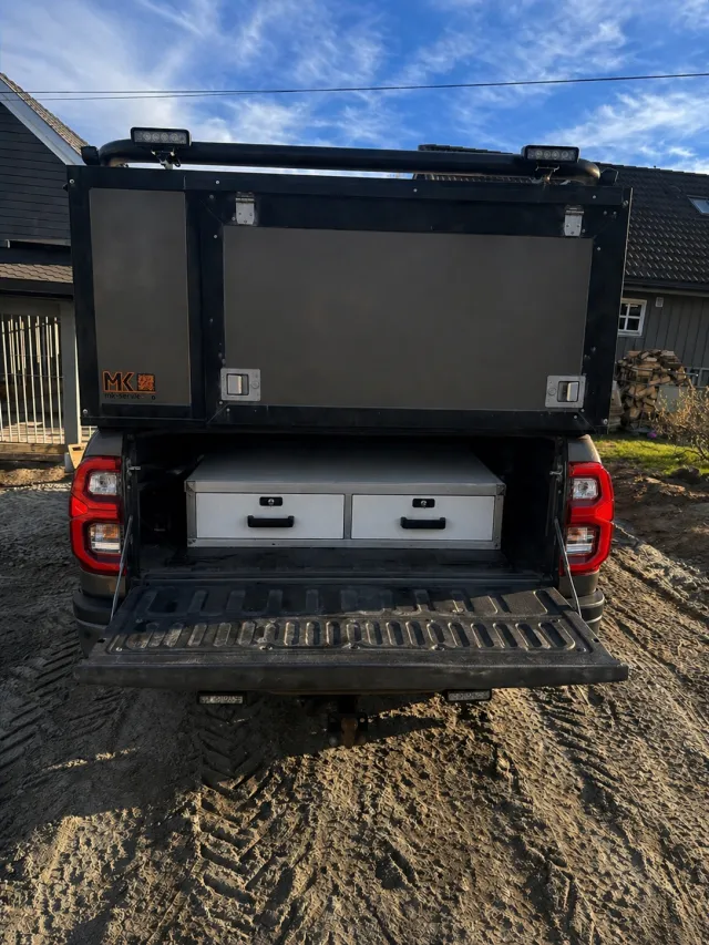 Skuffesystem for pickup 20 cm