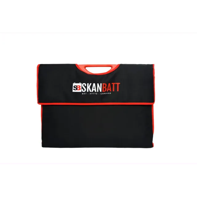 SKANBATT Sammenleggbart Solcellepanel 60W m/USB