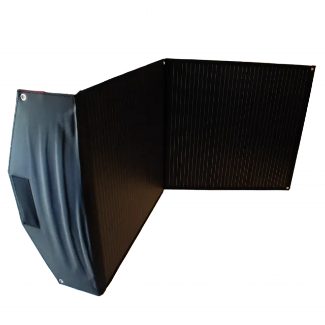 SKANBATT Sammenleggbart Solcellepanel 120W m/regulator (SMB -120W)