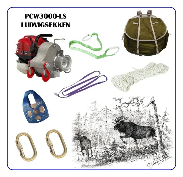 Ludvigsekken med PCW-3000LS