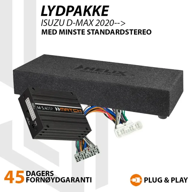 Match Lydoppgraderingspakke Isuzu D-Max