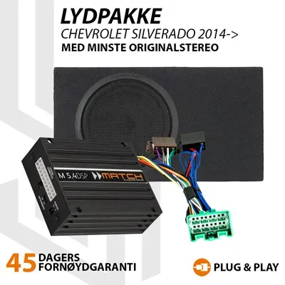 Match Lydoppgraderingspakke Chevrolet Silverado 2014 ->