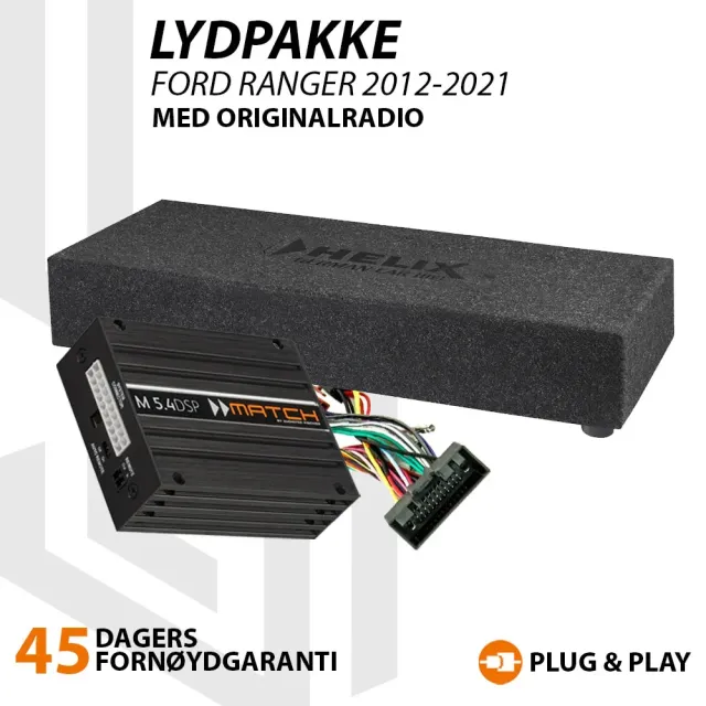 Match Lydoppgraderingspakke Ford Ranger