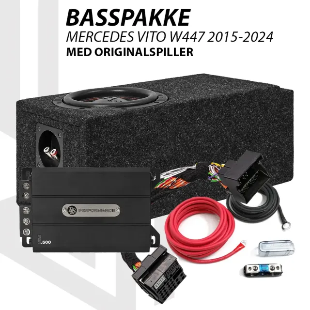 Basspakke Mercedes Vito W447 2015-2024